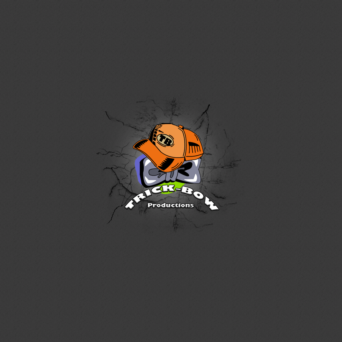 Trick-Bow Logo with Cracks
